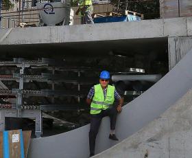 Rıfat Özalp, Avrasya Tüneli inşaatı